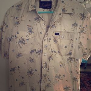 Men’s floral Howler Bros Short Sleeve Sz M